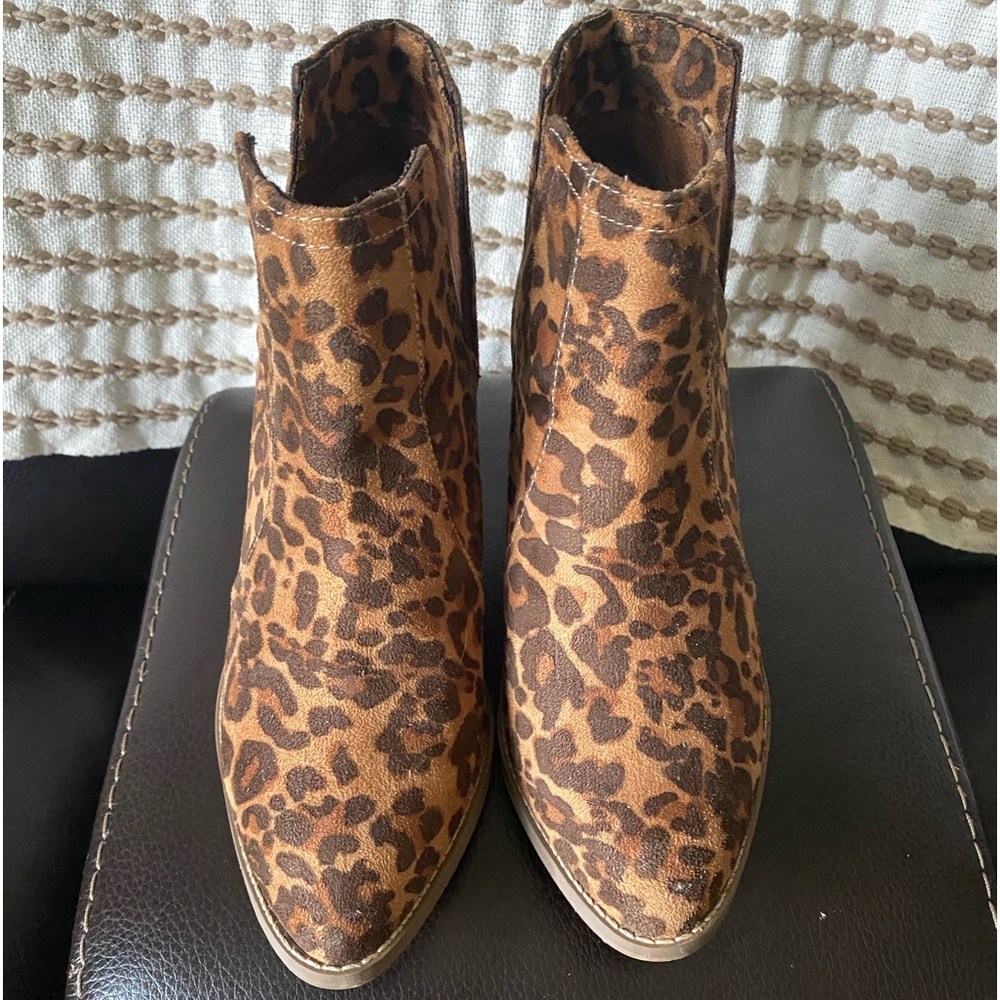 Leopard Booties